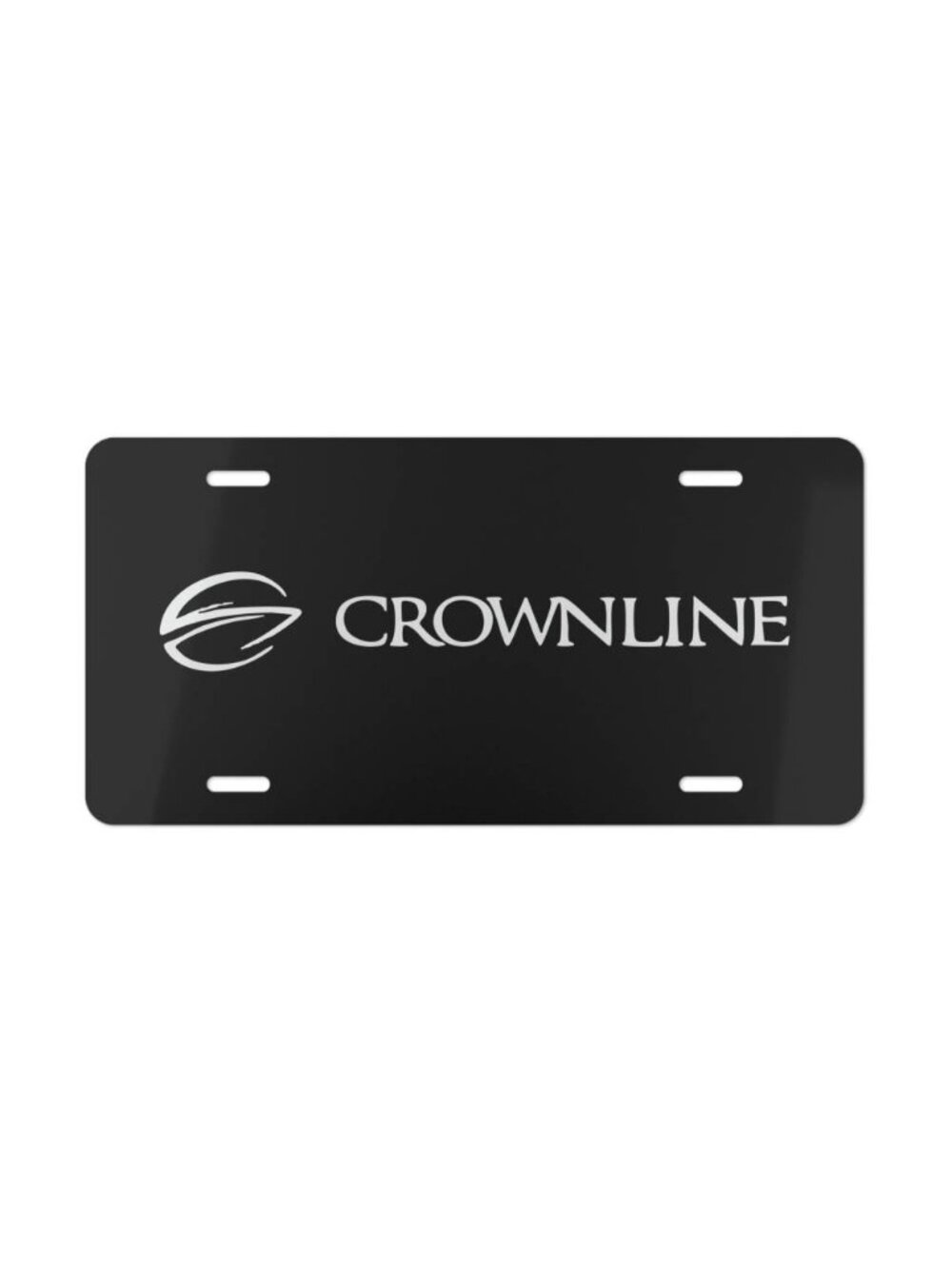 Crownline Boats Logo Vanity License Plate Retro Marine Adventure Tag USA